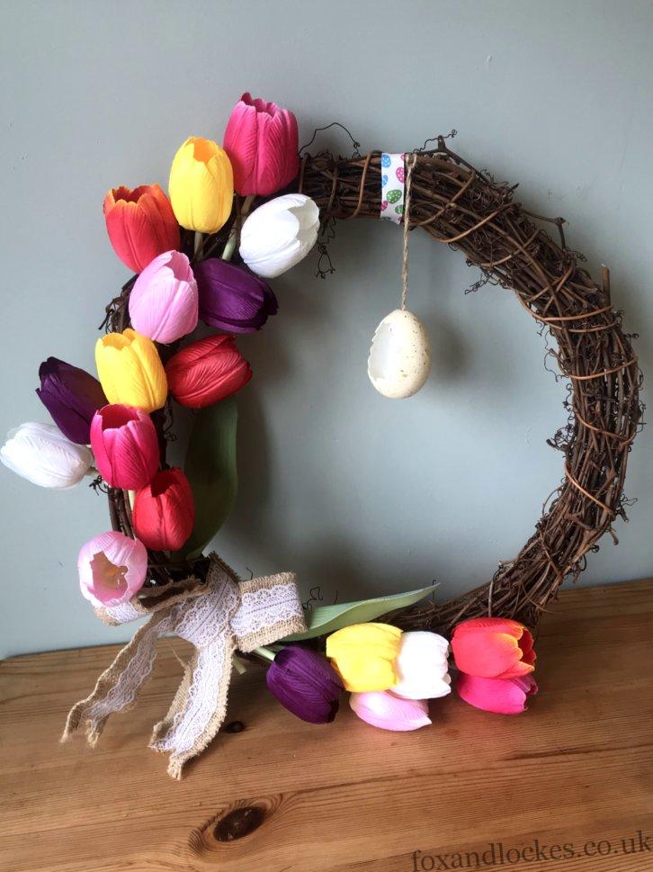 Easter Crafts – Door Wreath