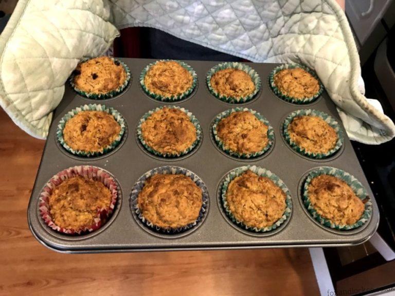 Apple and Carrot Muffins