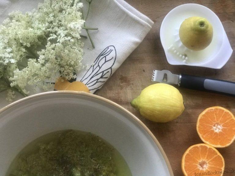 Elderflower Picking and our Cordial Recipe