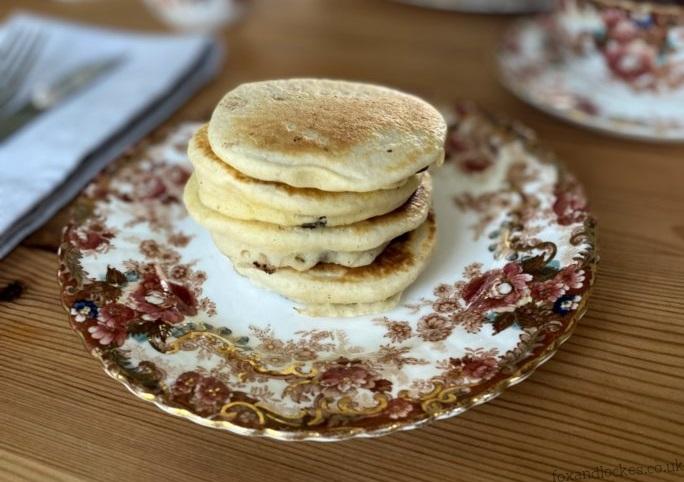 Vegan Chocolate Chip Pancakes