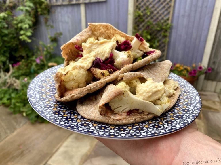 Cauliflower Pitta Pockets