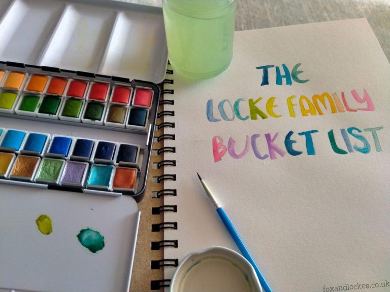 The Locke Family Bucket List Book