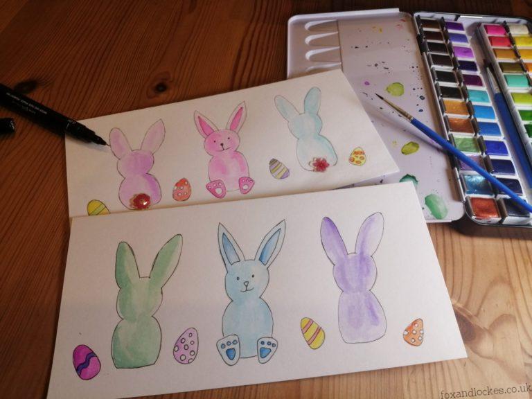 Cute and easy DIY Easter cards